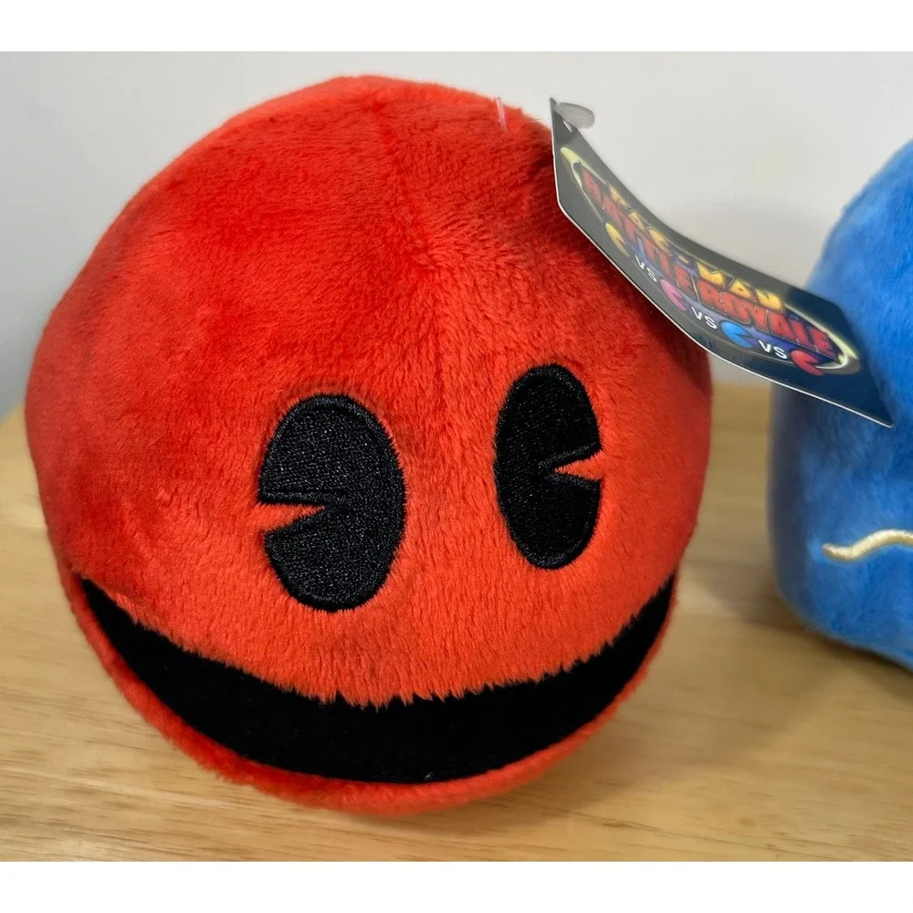 Bandai Namco Pac-Man Battle Royale Plush Set of 3 Red Blue Yellow Toy Factory 4